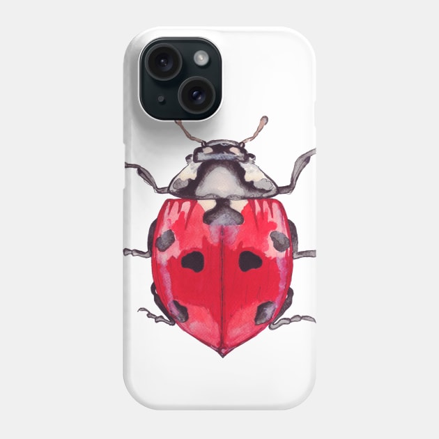 ladybug Phone Case by Bridgetdav