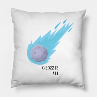 Green Comet C/2022 E3 Z.T.F. 2 Pillow