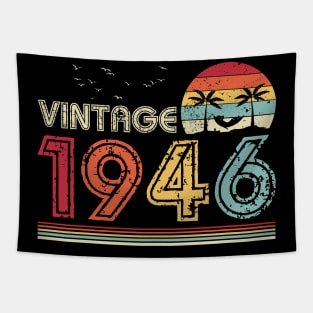 Vintage 1946 Limited Edition 75th Birthday Gift 75 Years Old Tapestry