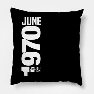 June 1970 Pillow