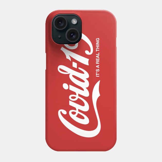 Covid-Cola Phone Case by LondonLee