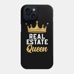 Real Estate Queen Realtor Phone Case