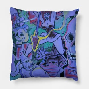 Grape Girl Pillow