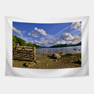 Derwentwater Shoreline at Keswick, Cumbria Tapestry