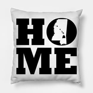 Mississippi and Hawai'i HOME Roots by Hawaii Nei All Day Pillow