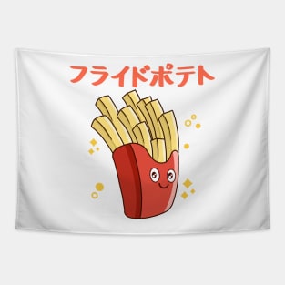 Kawaii French Fries Tapestry