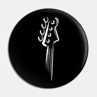 Bass Guitar Players Rock Pin