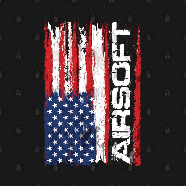 Airsoft USA Flag by Issho Ni