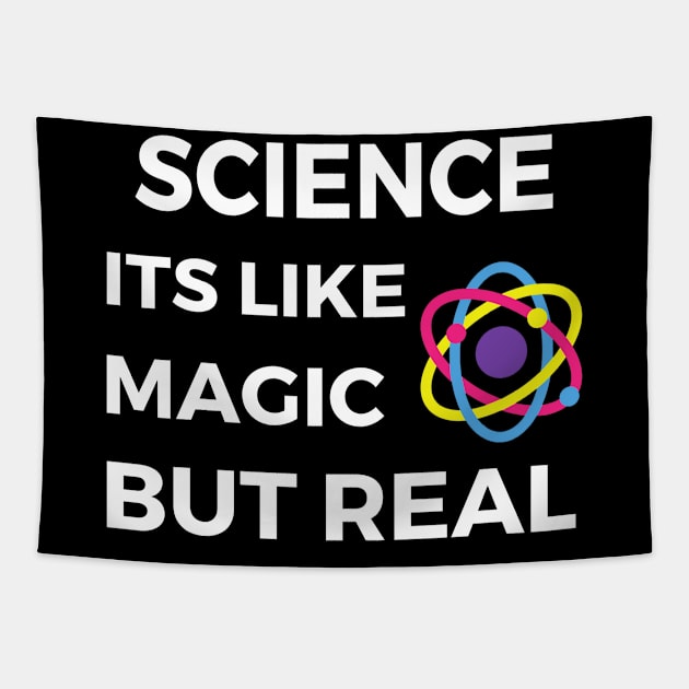 Science it's like magic but real Tapestry by semsim