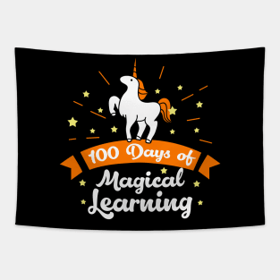 100 Days Of School Cute T-shirt Tapestry