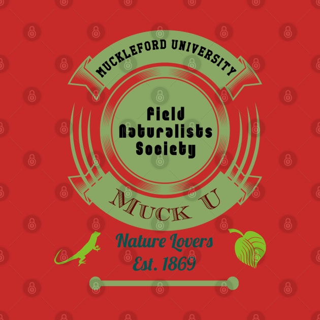 Muck U Field Naturalists Society by Quirky Design Collective