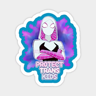 protect trans kids Magnet