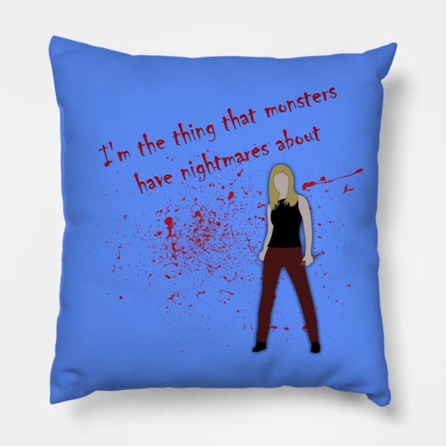 Buffy Pillow by Thirrin