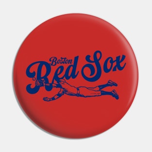 Diving Red Sox Pin