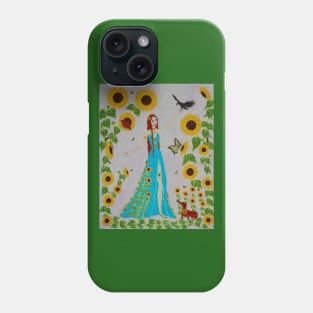 Sumptuous Sunflowers Phone Case