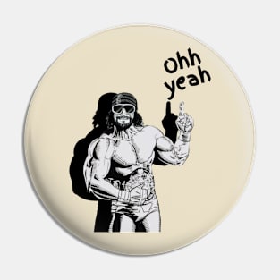 Randy savage t-shirt Pin