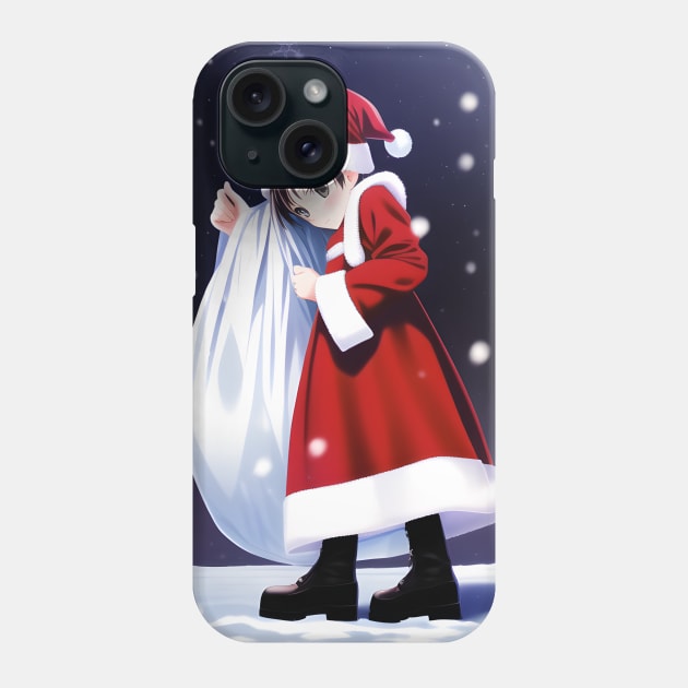 Santa Loli Phone Case by Tazlo