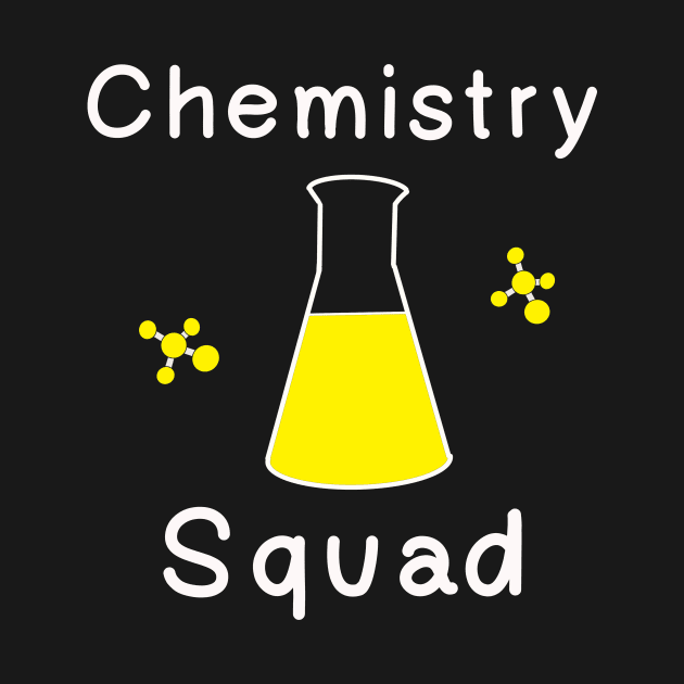 yellow chemistry squad by beautifulhandmadeart