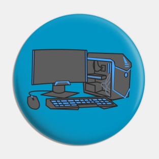 Gaming PC (Blue LED) Pin