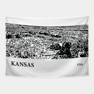 Kansas USA Tapestry