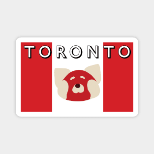 Toronto Travel Sticker Magnet