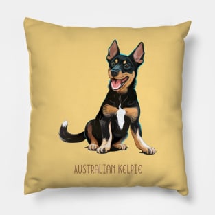 Australian Kelpie Pillow