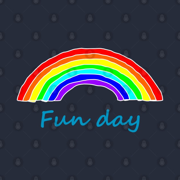 Fun Day Rainbow by ellenhenryart