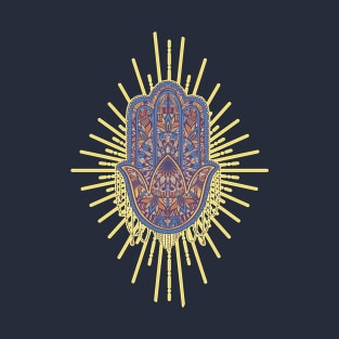 Fatima hand Mandala style T-Shirt