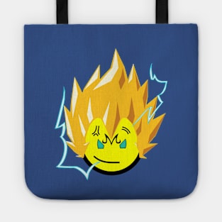 Smiley Face Majin Vegeta Tote