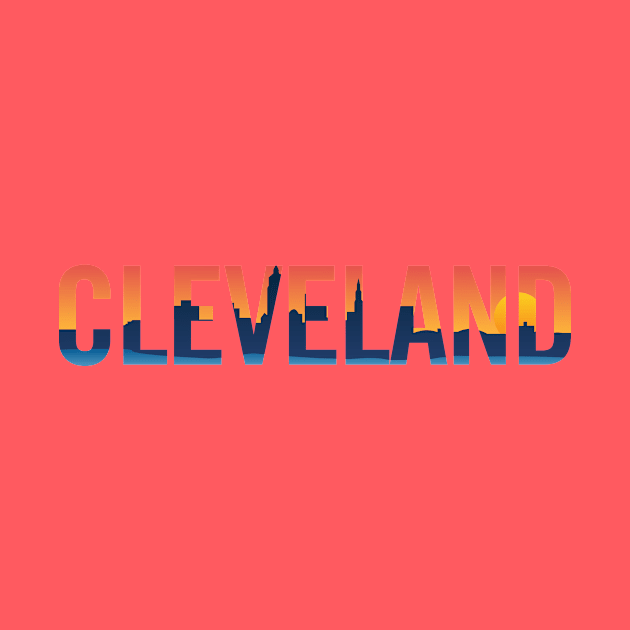 Cleveland Ohio Pride Illustration by hobrath