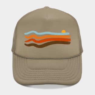 70s Retro Stripes Hat
