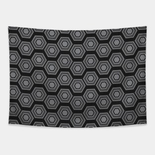 Simple Hexagon Pattern Tapestry