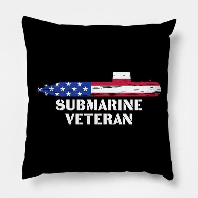 Submarine Veteran Pillow by busines_night