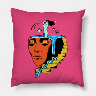 cosmic trip Pillow