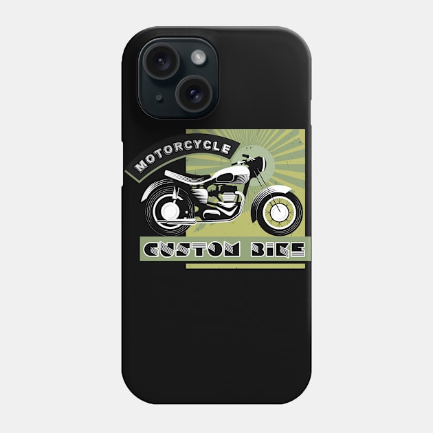 Motorcycles Custom Bike Phone Case by gdimido