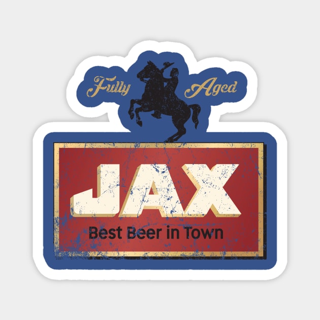 Jax Beer Magnet by MindsparkCreative