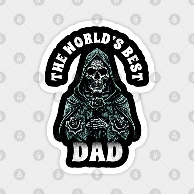 Dad - The World's Best Magnet by Mandegraph