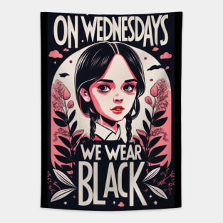 On Wednesdays Wear Black Tapestry