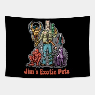 Jim’s Exotic Pets Tapestry