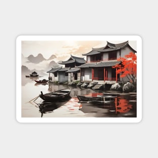 Piece of Chinese themed Art. Magnet