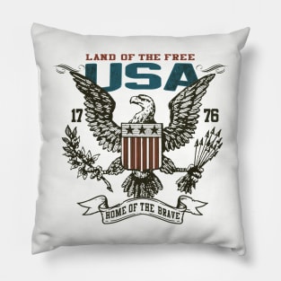 Home of the Brave Pillow