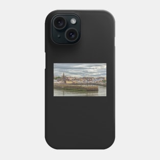 Maryport Harbour In Cumbria Phone Case