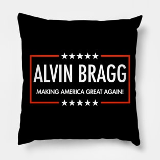 Alvin Bragg is Making America Great Again Pillow