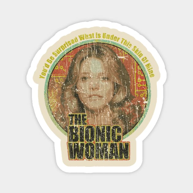 the bionic woman -  Six Million Dollar Man - RETRO STYLE Magnet by lekhartimah