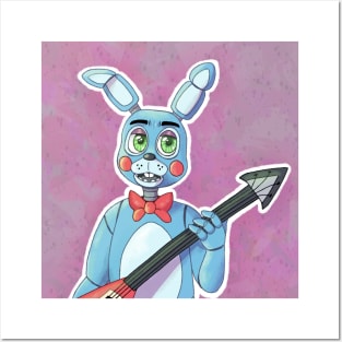 Fnaf 1 Bonnie Art Board Print for Sale by opthedragon