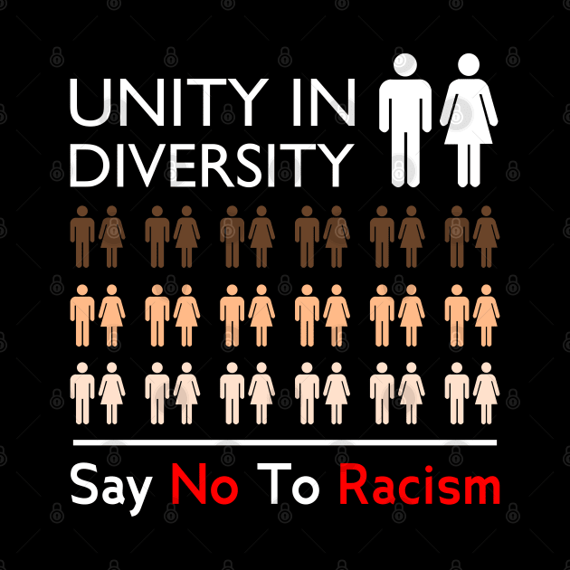 say no to racism by Ojoy