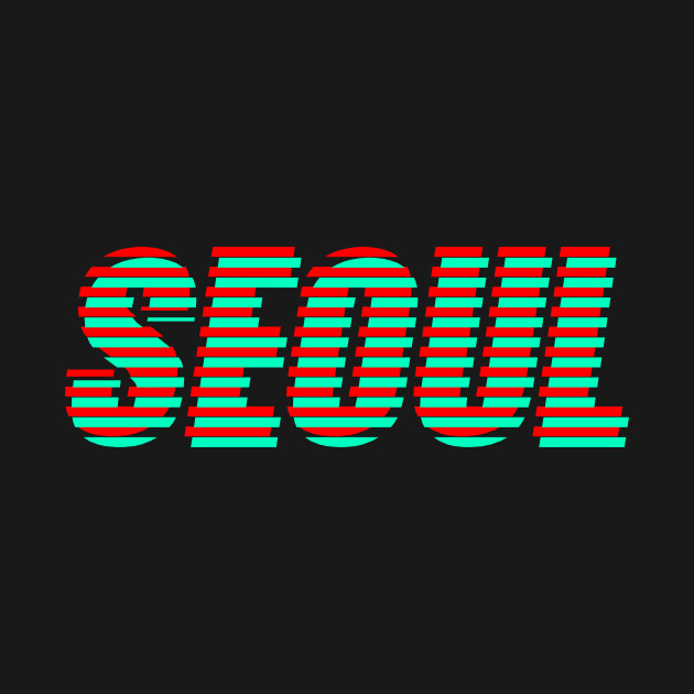 neon seoul shirt