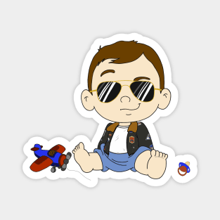 Baby Maverick Magnet