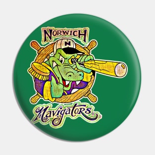 Norwich Navigators Baseball Pin