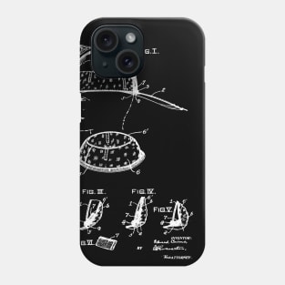 Headgear Vintage Patent Drawing Phone Case